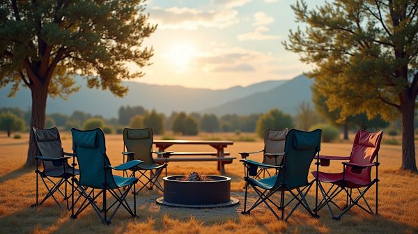 Guide des meilleures chaises pliantes de camping pour un confort optimal