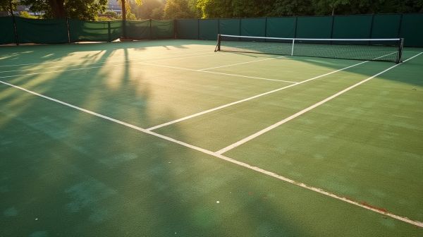 Tout savoir sur le terrain de tennis : revêtements et choix adaptés