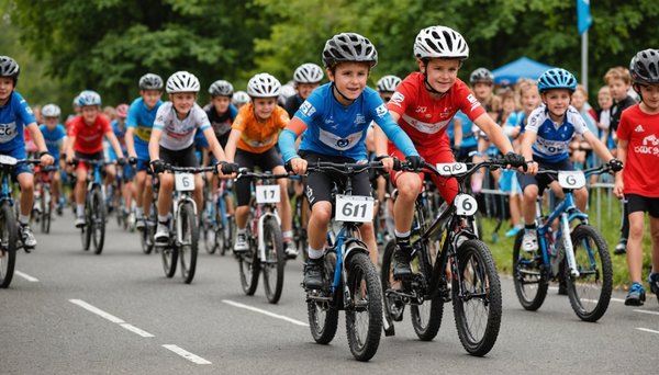 Les compétitions de vélo pour enfants : initiation au sport